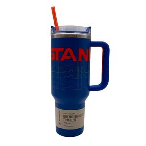 New Stanley Quencher H2.0 Flowstate Tumbler 40oz Blue Azure Reverb Travel Steel